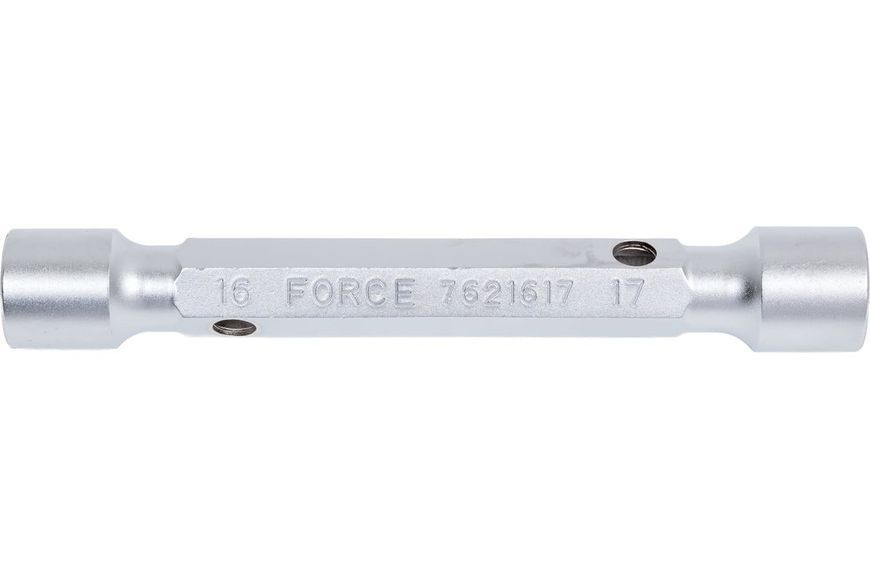 Ключ торцевой трубчатый 16х17мм, 6гр Forsage F-7621617 7494 фото